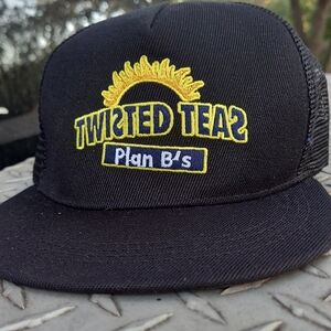 Twisted Tea's Black Trucker Hat